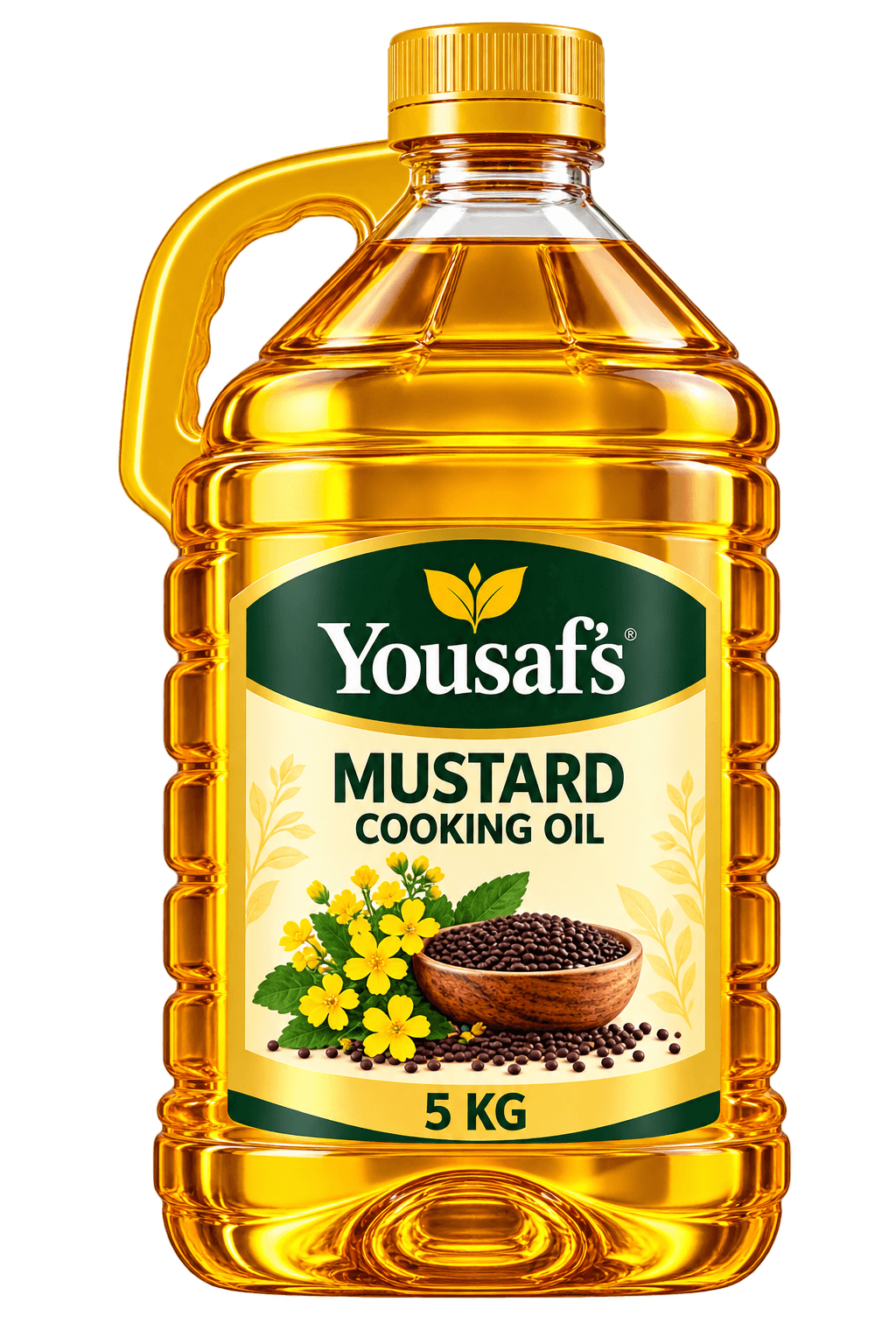 Yousaf's Mustard Cooking Oil 5 KG